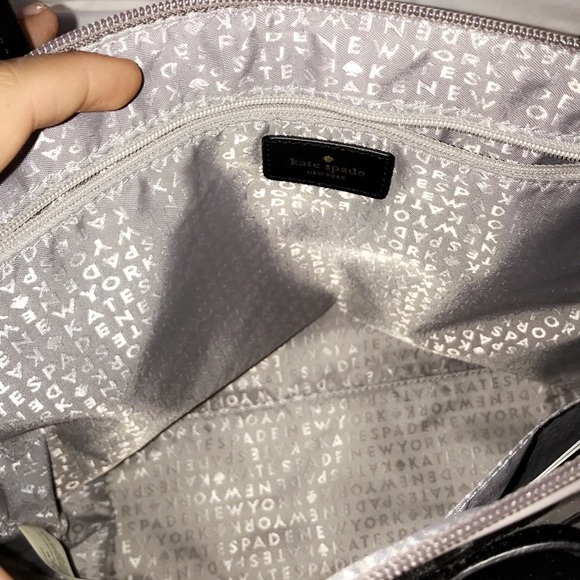 Kate Spade Silver Tote Bag - Picture 3 of 4